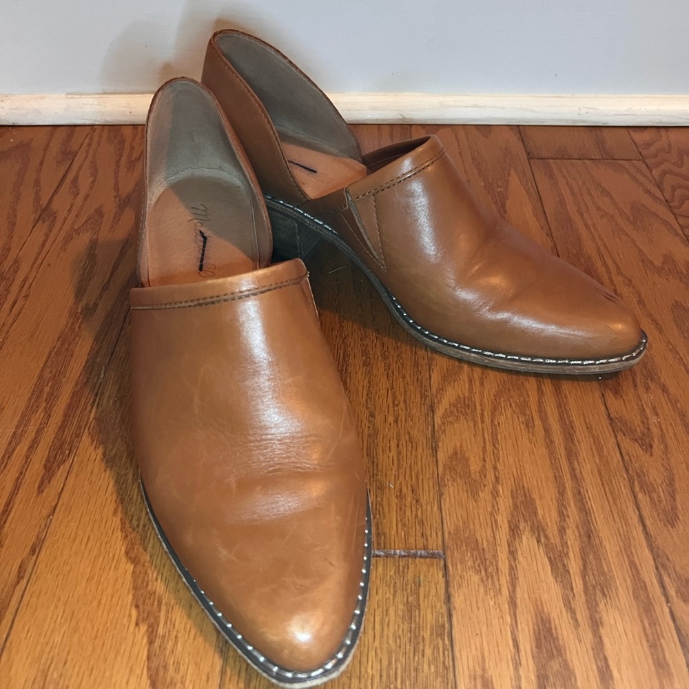 Madewell The Brady Lowcut Bootie English Saddle